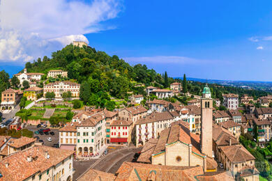 Asolo - mesto sto horizontov