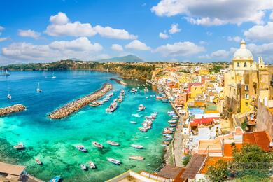 Procida, pestrý ostrov v Neapolskom zálive