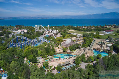 Zábavný park Gardaland pri Lago di Garda