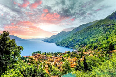 Lago Maggiore, druhé najväčšie jazero v Taliansku