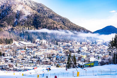 Tarvisio, lyžovanie na trojhraničí